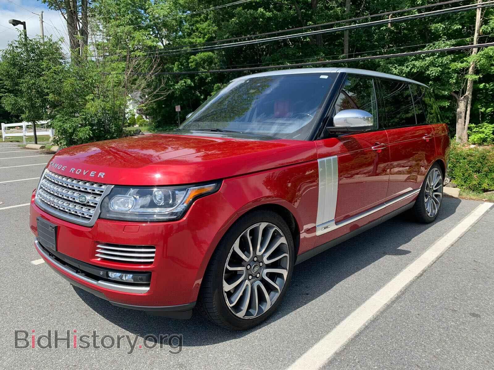 2015 LAND ROVER RANGEROVER - VIN: SALGV3TFXFA213294 - Фото 2