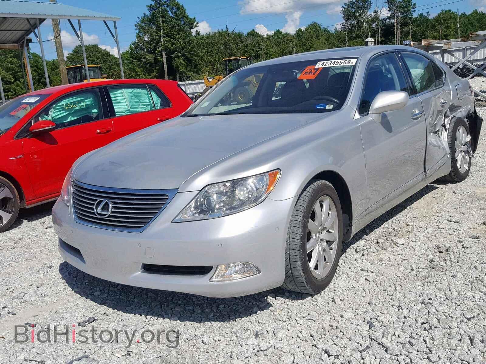 2008 LEXUS LS460 - VIN: JTHBL46F885060740 - Фото 2