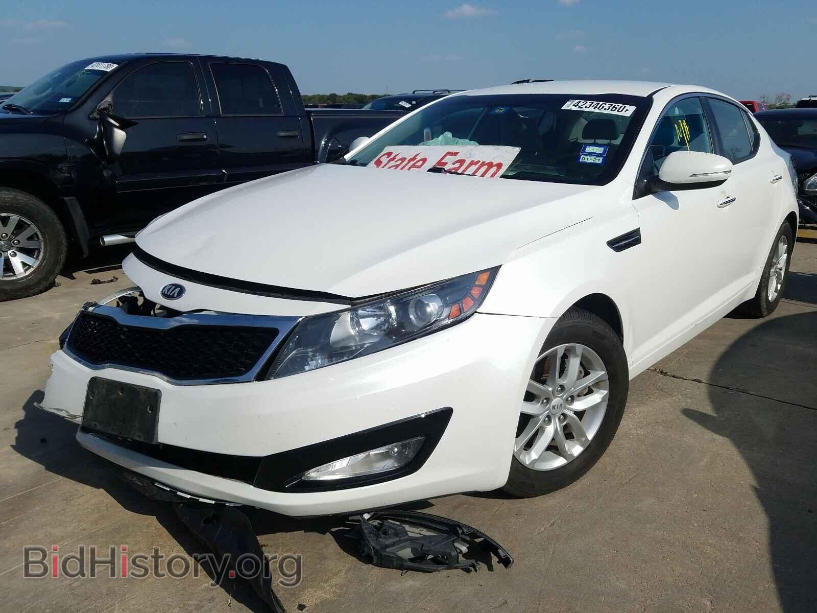 2013 KIA OPTIMA - VIN: KNAGM4A72D5351228 - Фото 2
