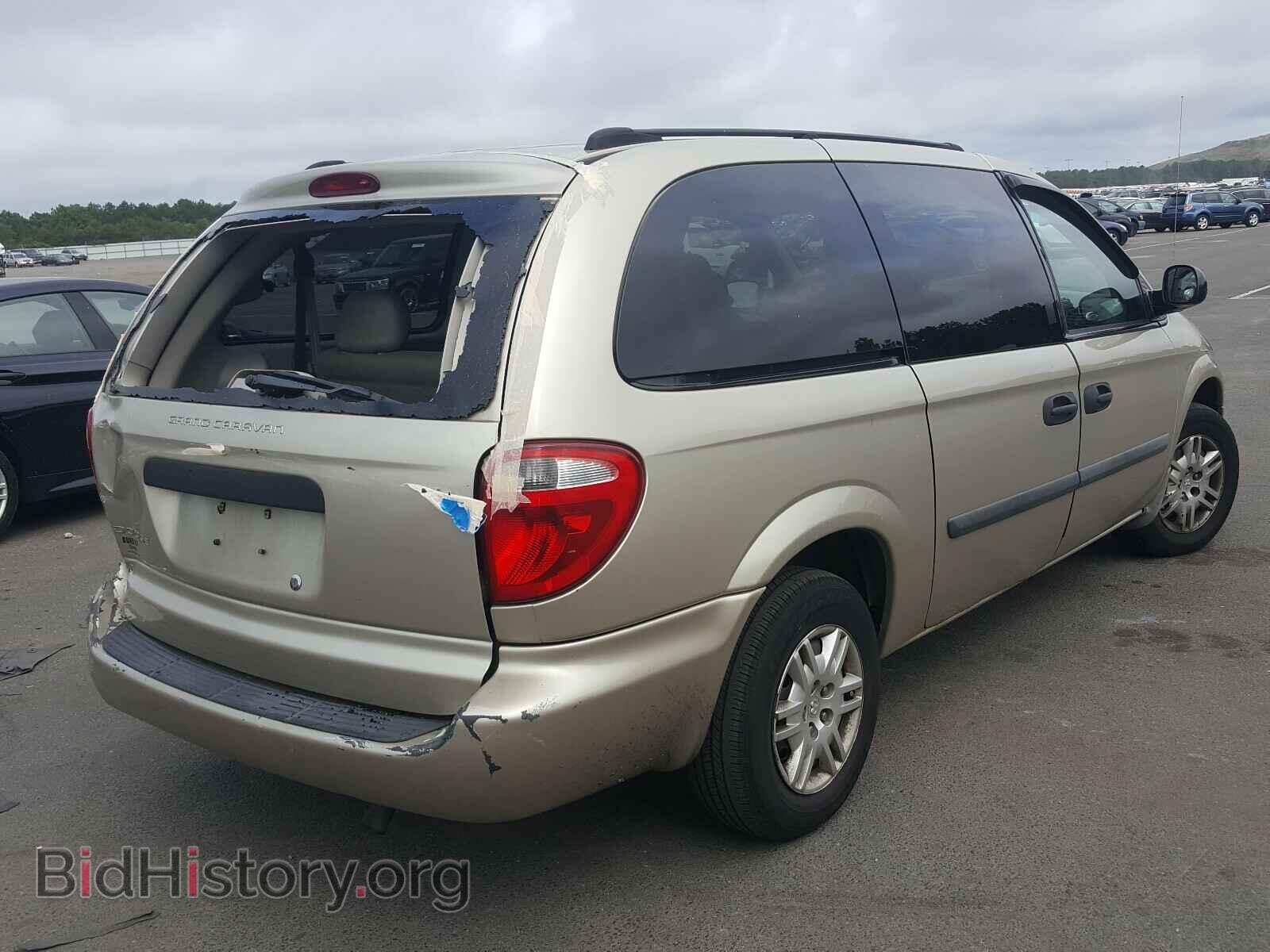 2005 DODGE CARAVAN - VIN: 1D4GP24RX5B291376 - Фото 4