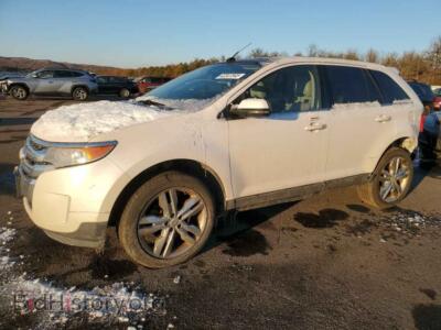 2012 Ford EDGE Limited, white — VIN 2FMDK4KC6CBA11268, Copart