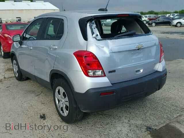 2016 CHEVROLET TRAX - VIN: 3GNCJKSB3GL183743 - Фото 3