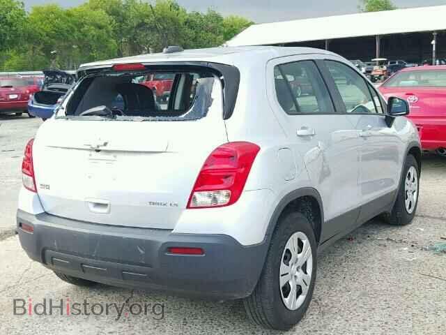 2016 CHEVROLET TRAX - VIN: 3GNCJKSB3GL183743 - Фото 4
