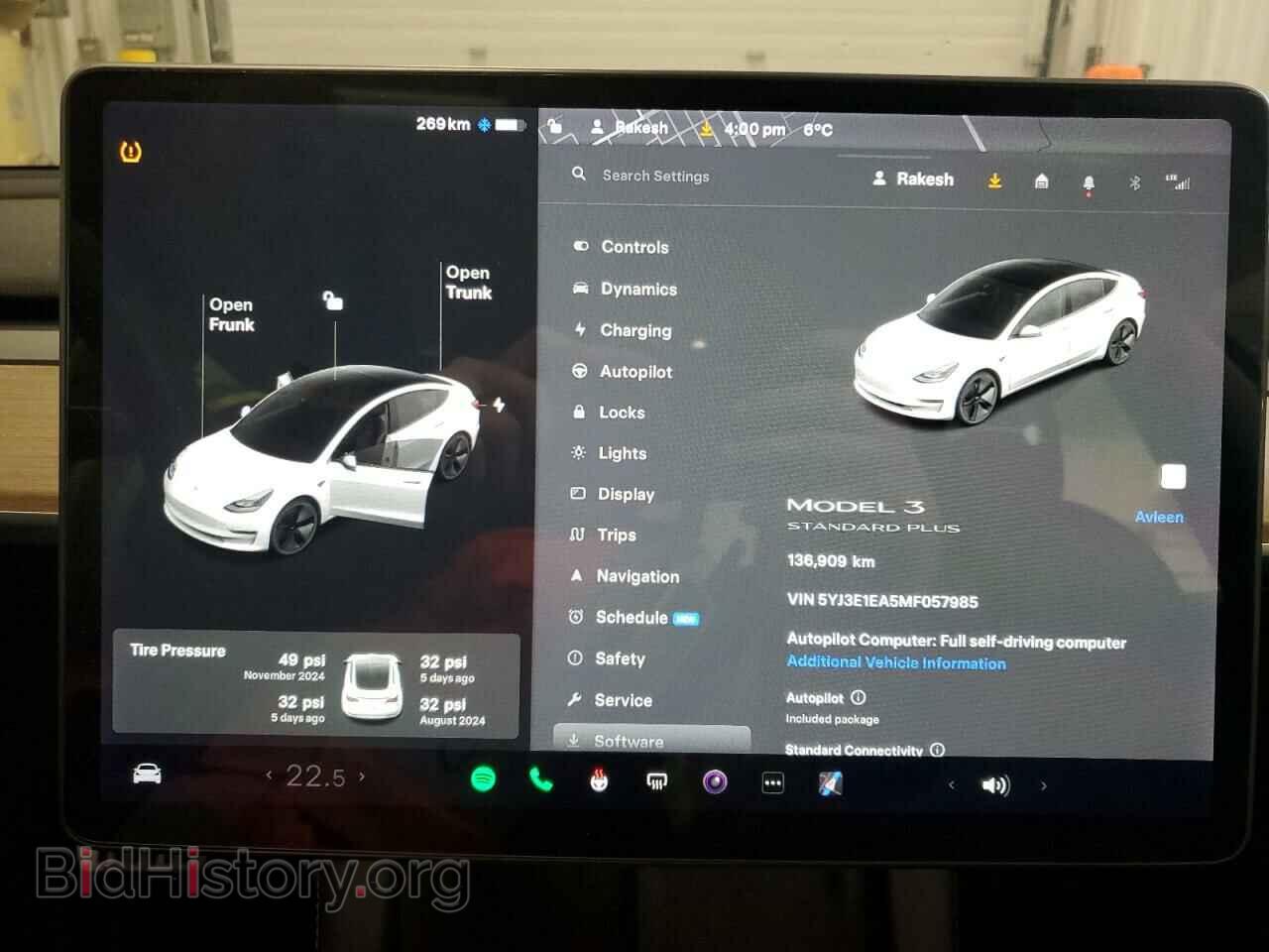2021 TESLA MODEL 3 - VIN: 5YJ3E1EA5MF057985 - Photo 9