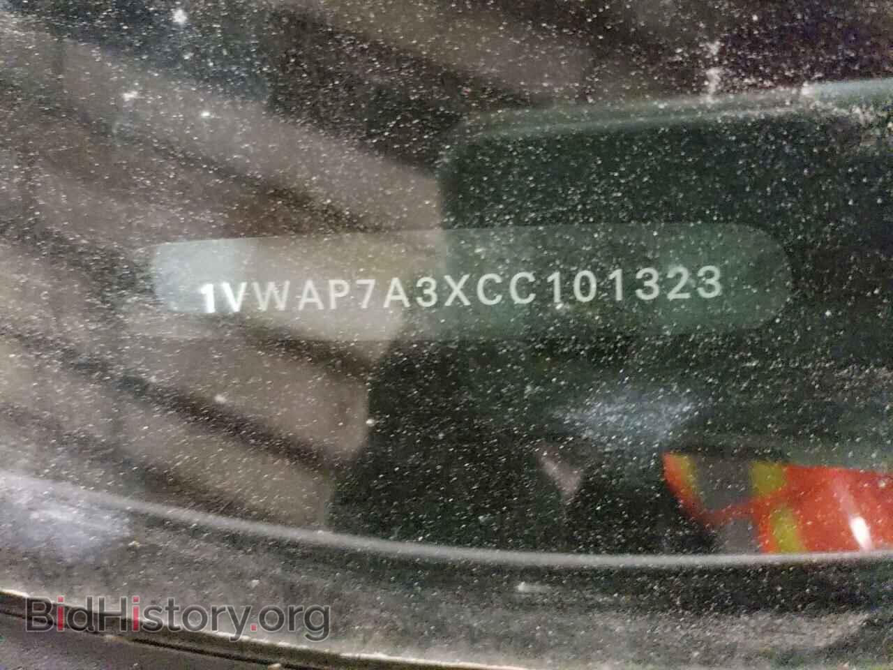 2012 VOLKSWAGEN PASSAT - VIN: 1VWAP7A3XCC101323 - Фото 10