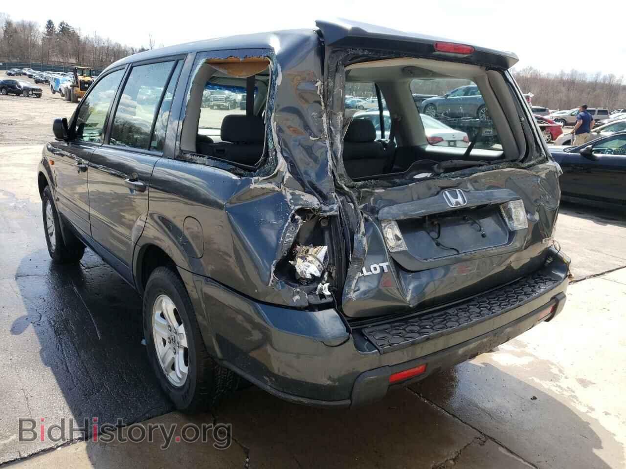 2006 HONDA PILOT - VIN: 2HKYF18156H554084 - Фото 3