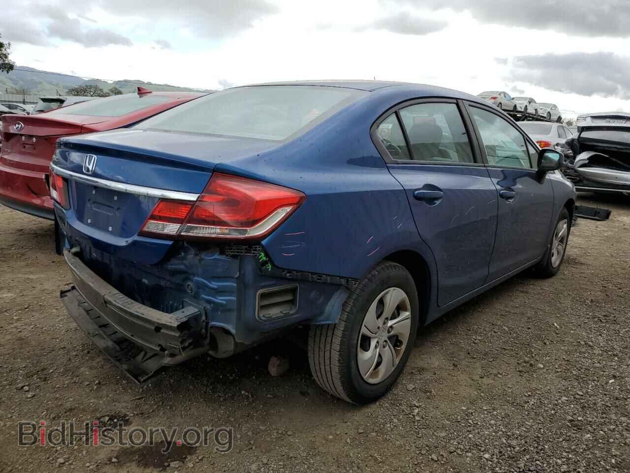 2013 HONDA CIVIC - VIN: 19XFB2F59DE292571 - Фото 3