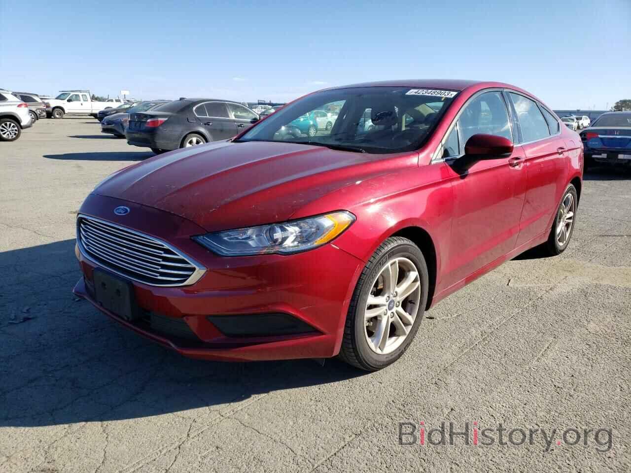 Photo 3FA6P0HD9JR161709 - FORD FUSION 2018