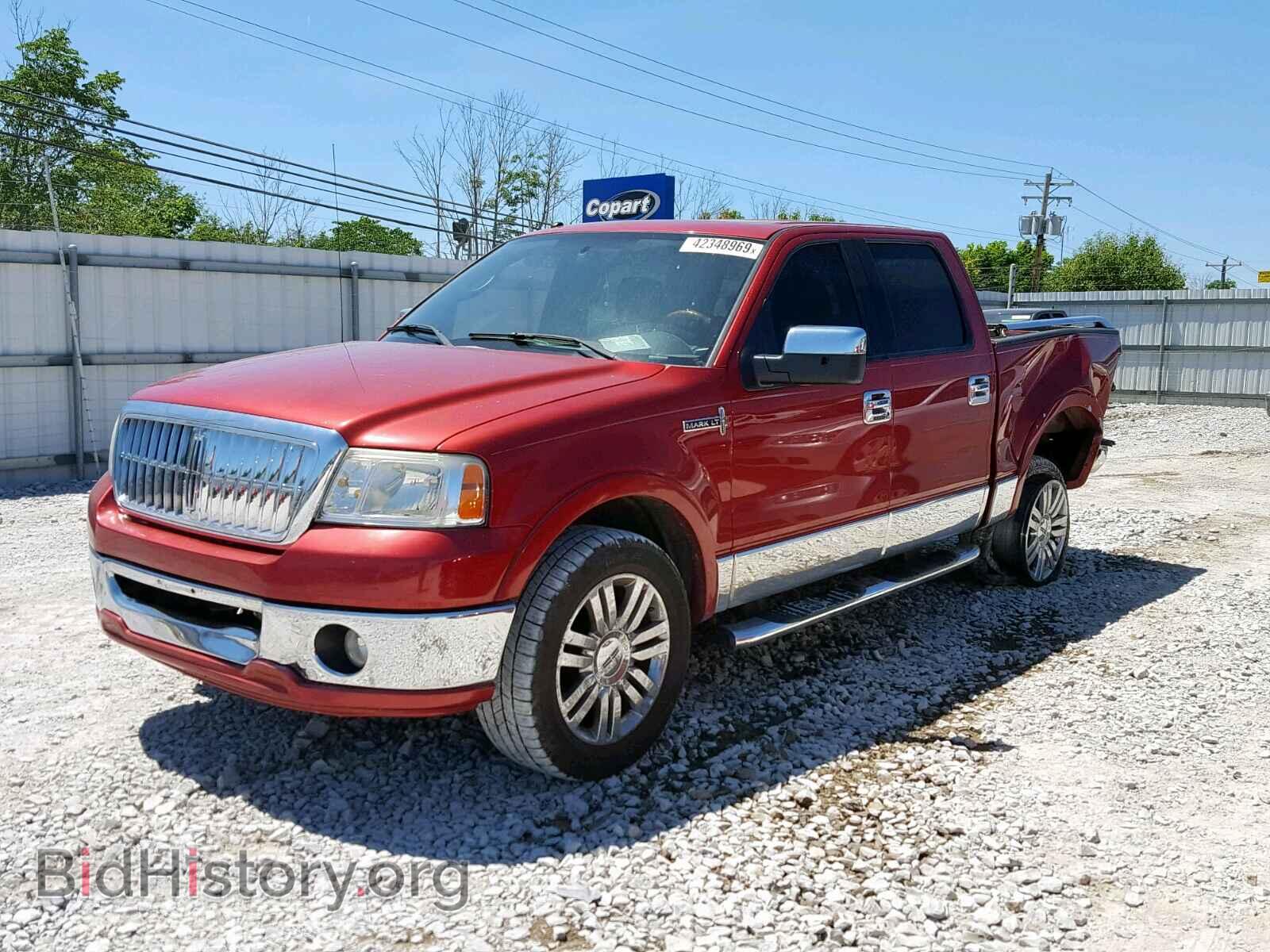 2007 LINCOLN MARK LT - VIN: 5LTPW18587FJ08910 - Фото 2