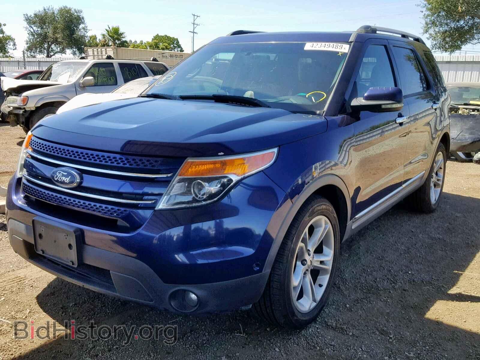 2011 FORD EXPLORER L - VIN: 1FMHK8F83BGA01593 - Фото 2