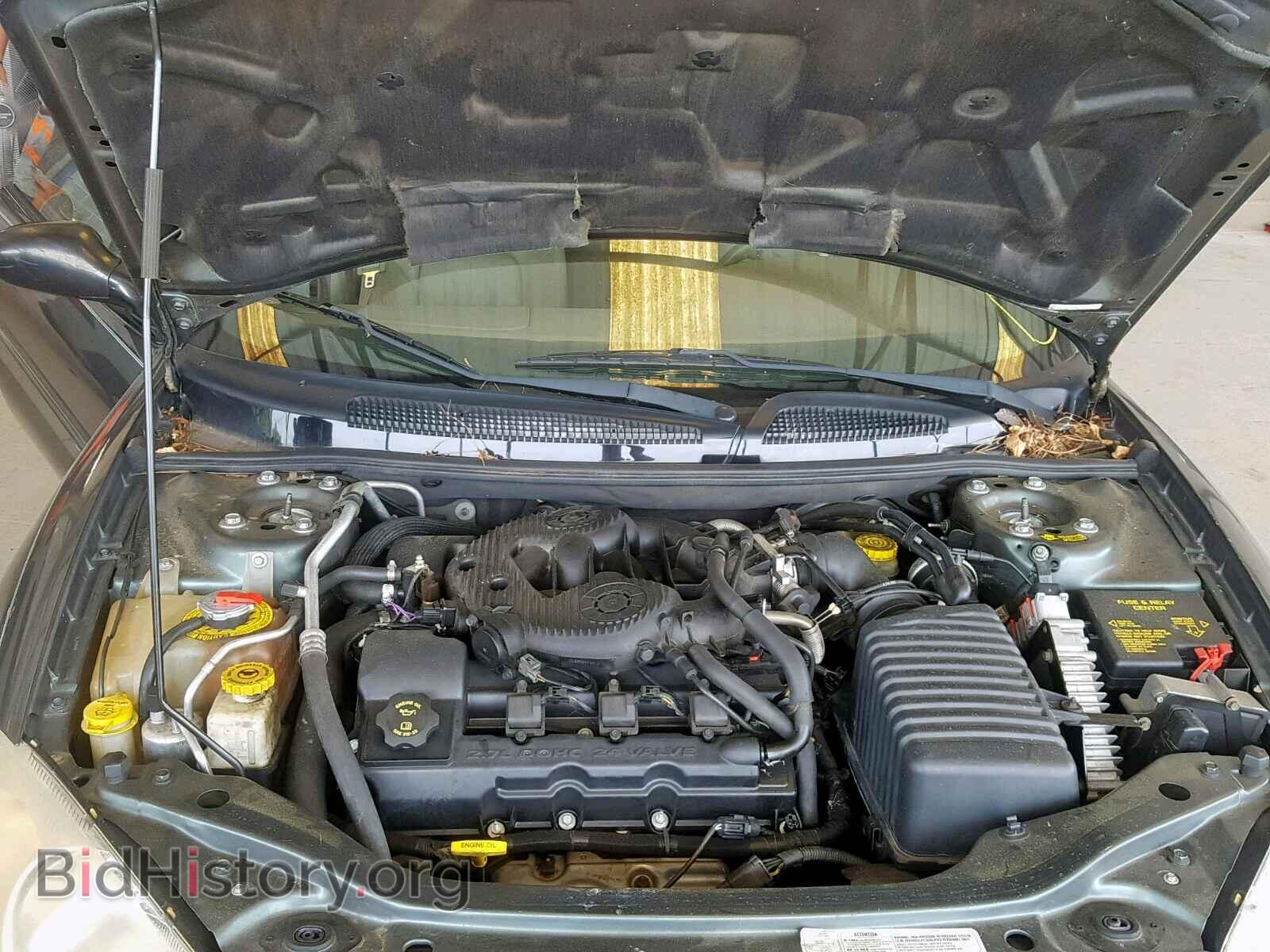2001 CHRYSLER SEBRING - VIN: 1C3EL55U21N674505 - Фото 7