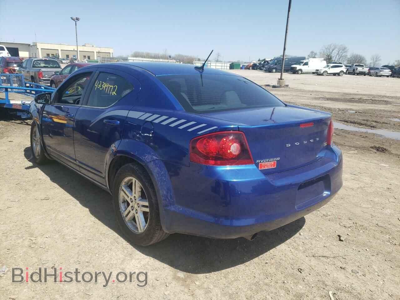 2013 DODGE AVENGER - VIN: 1C3CDZCG7DN663609 - Фото 3