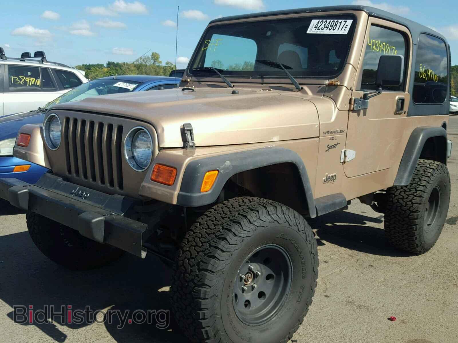 2000 JEEP WRANGLER - VIN: 1J4FA49S0YP770232 - Фото 2