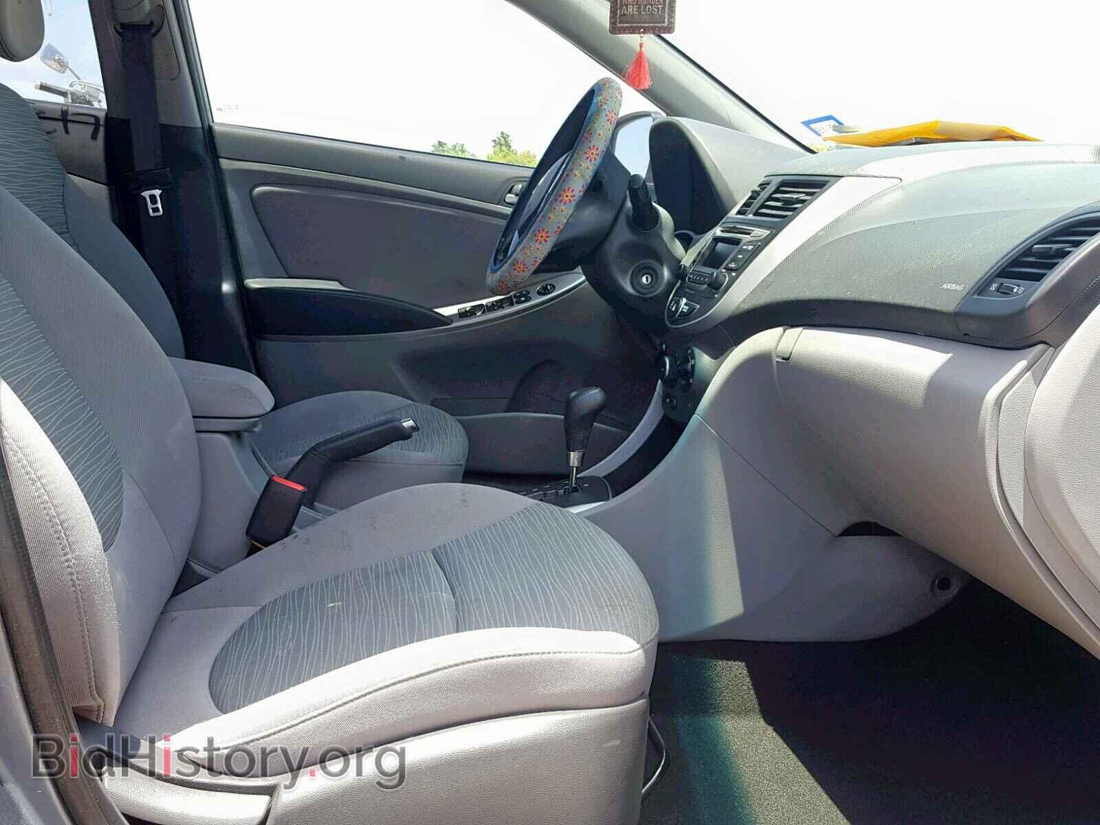 2017 HYUNDAI ACCENT - VIN: KMHCT4AE2HU351255 - Фото 5