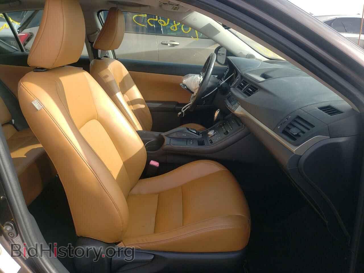 2012 LEXUS CT 200 - VIN: JTHKD5BHXC2118223 - Фото 5