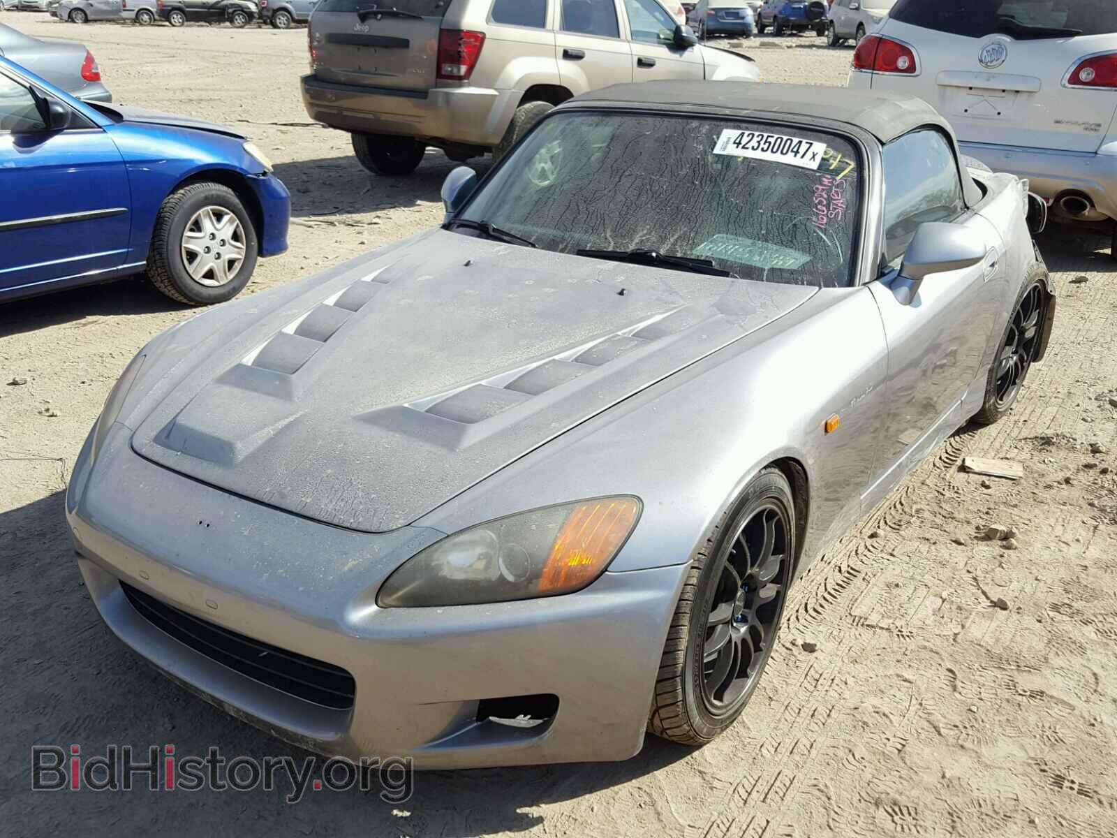 2001 HONDA S2000 - VIN: JHMAP11411T007478 - Фото 2