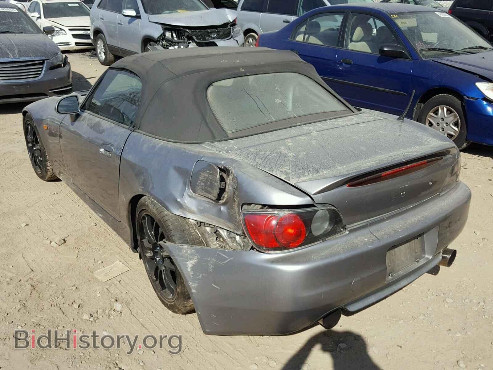 2001 HONDA S2000 - VIN: JHMAP11411T007478 - Фото 3