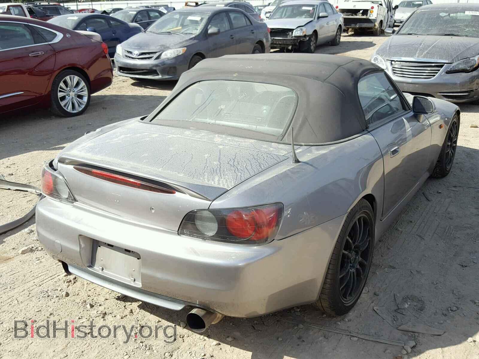2001 HONDA S2000 - VIN: JHMAP11411T007478 - Фото 4