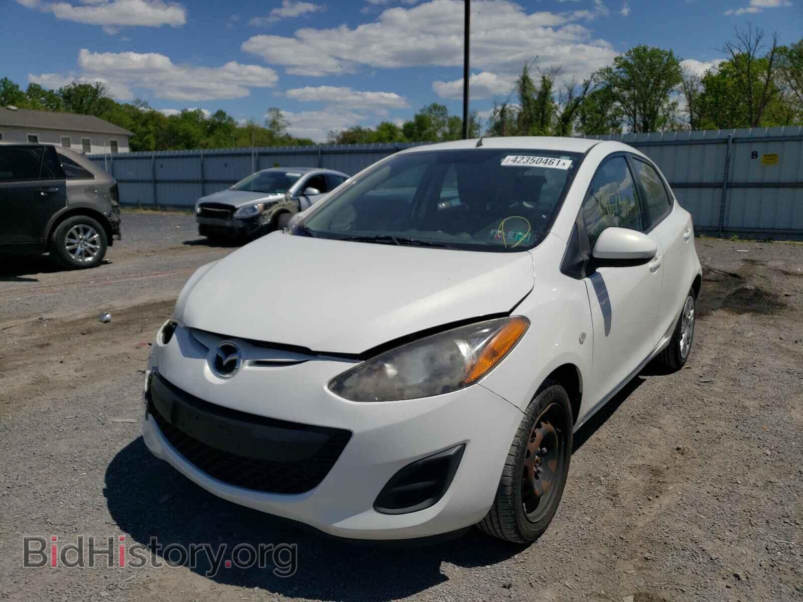 2012 MAZDA 2 - VIN: JM1DE1KY8C0151619 - Фото 2