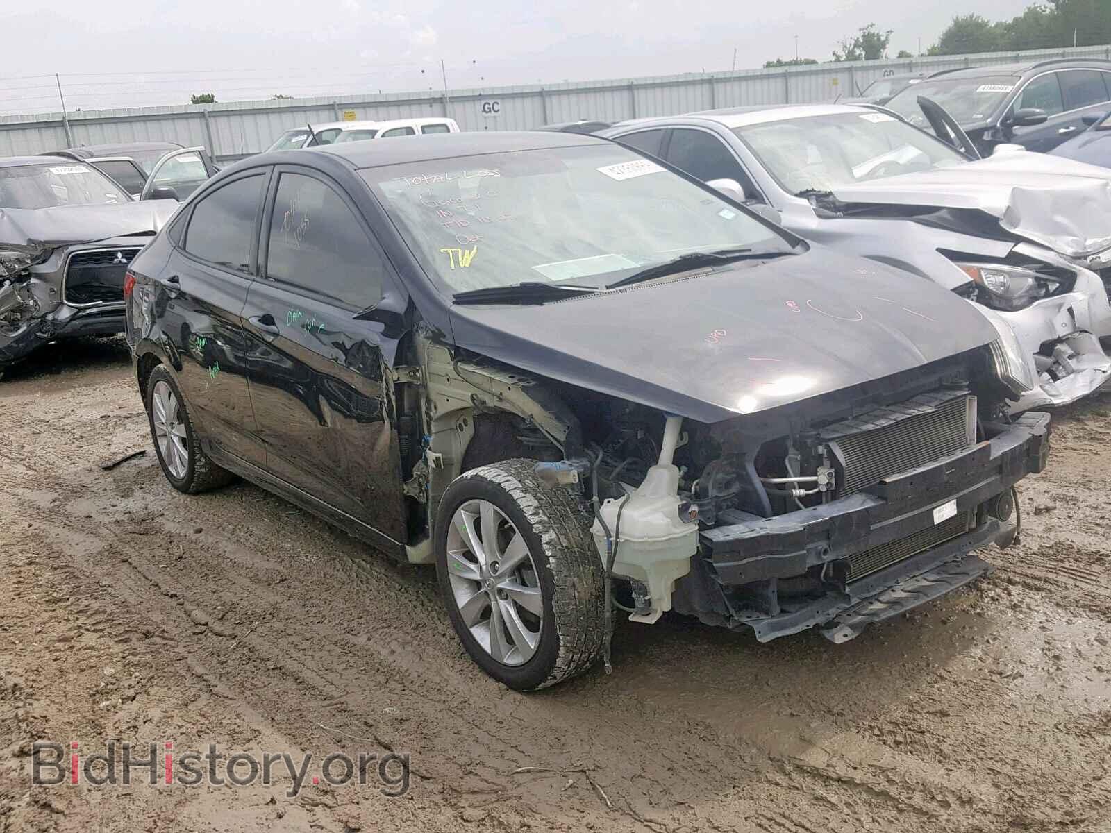 Фотография KMHCU4AE5DU445282 - HYUNDAI ACCENT 2013