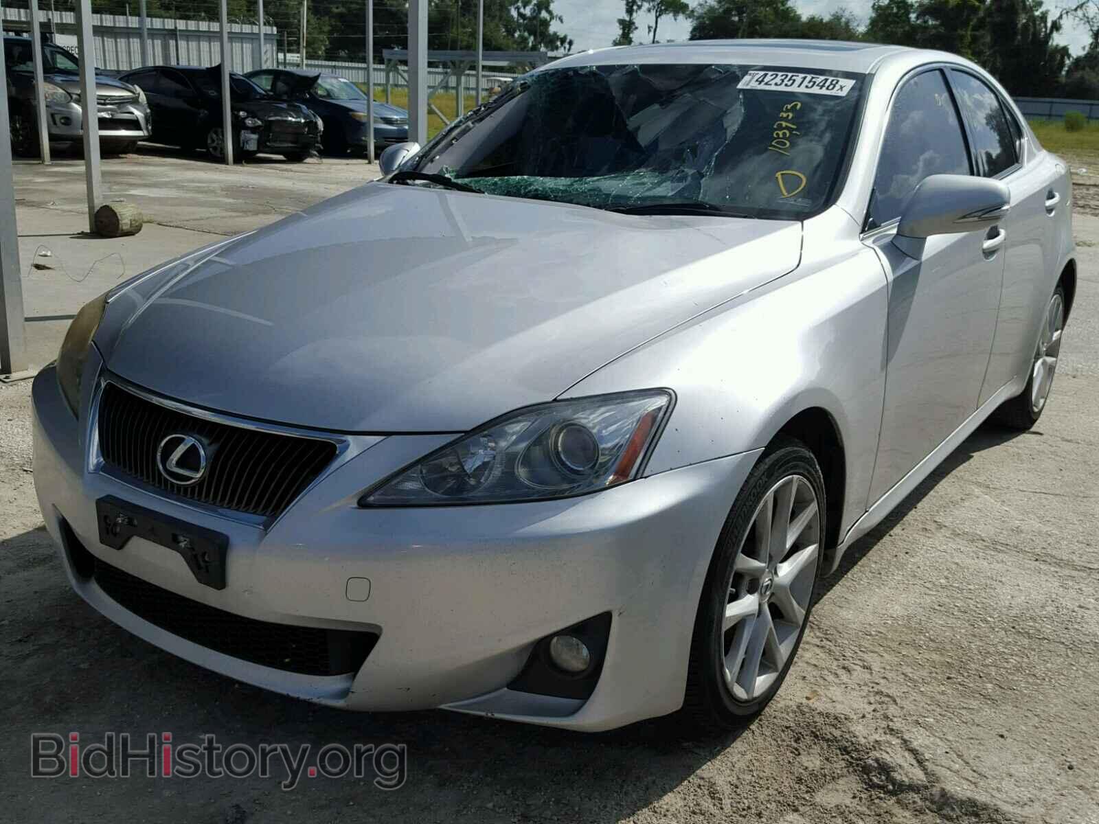 2011 LEXUS IS 250 - VIN: JTHCF5C2XB5048244 - Фото 2