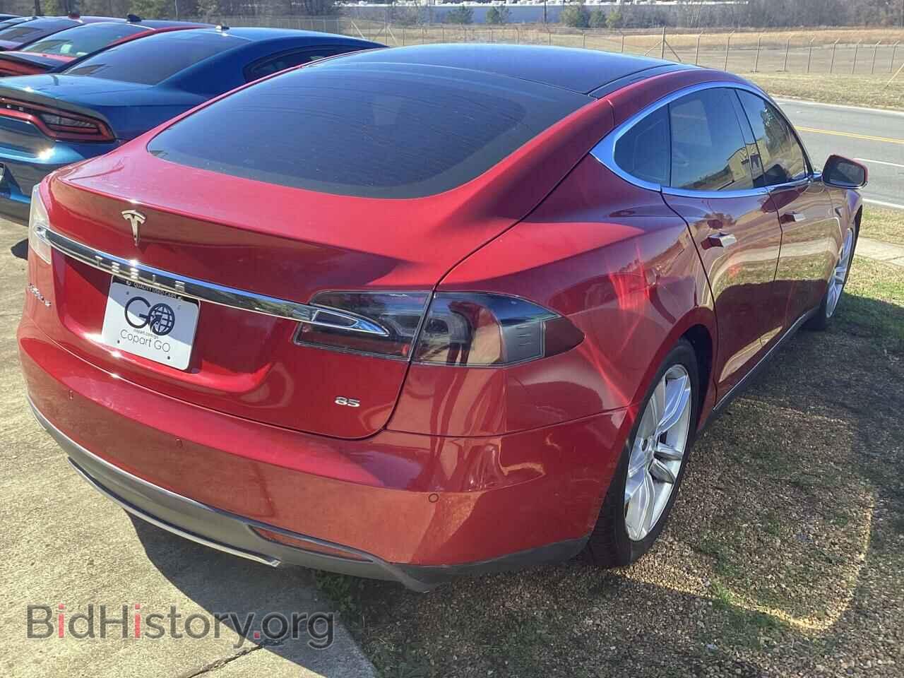 2014 TESLA MODEL S - VIN: 5YJSA1H16EFP60189 - Photo 4