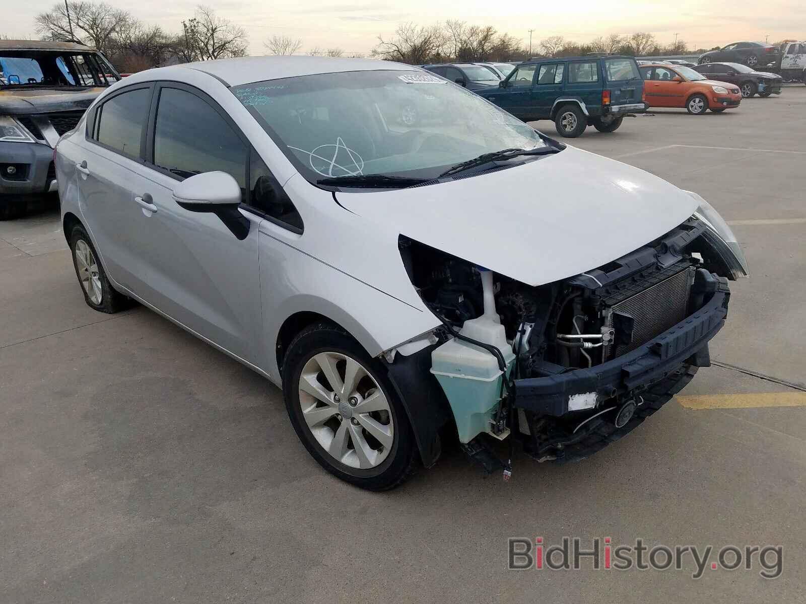 Фотография KNADN4A35D6172849 - KIA RIO EX 2013