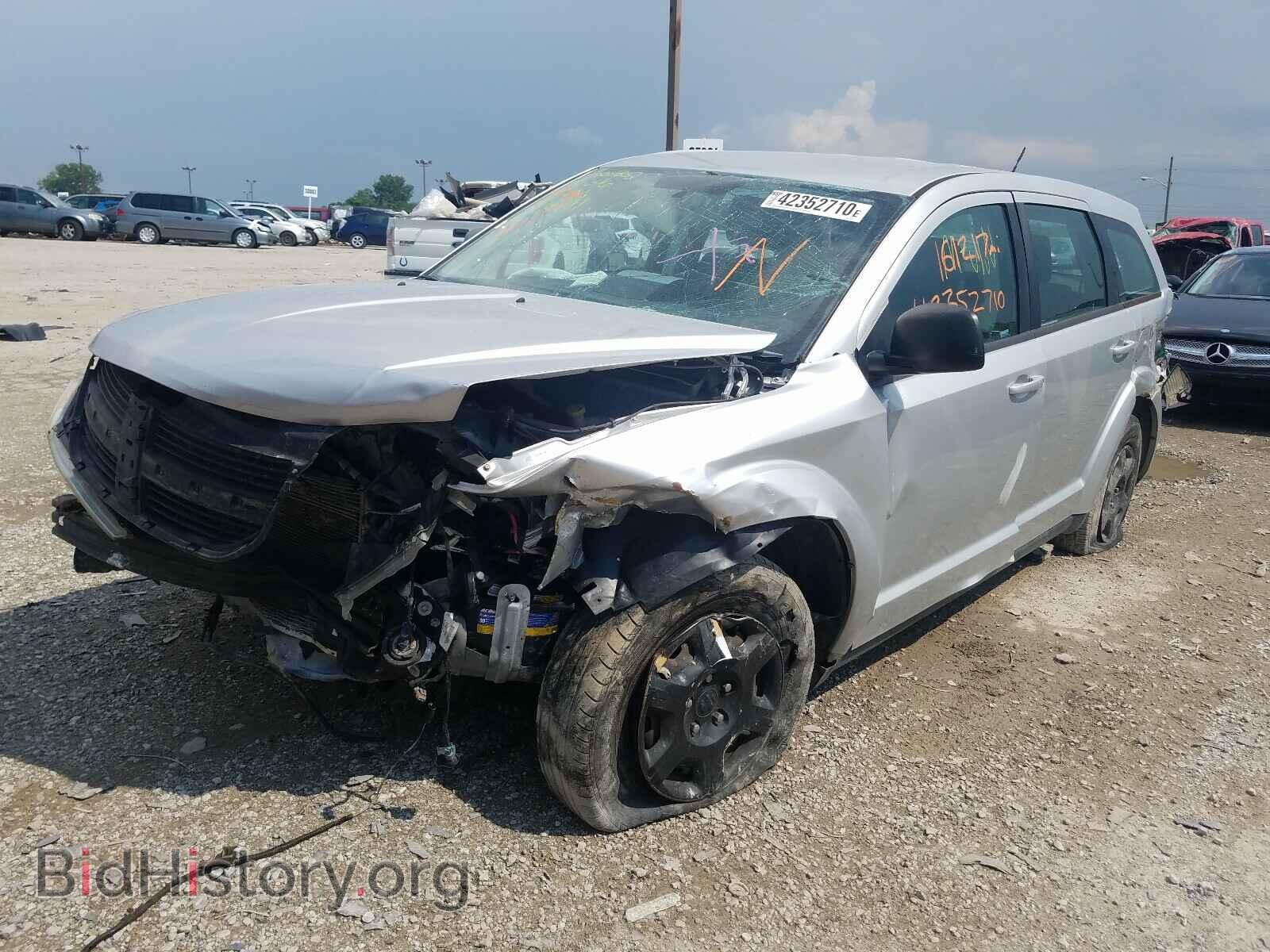 2009 DODGE JOURNEY - VIN: 3D4GG47B59T149547 - Фото 2
