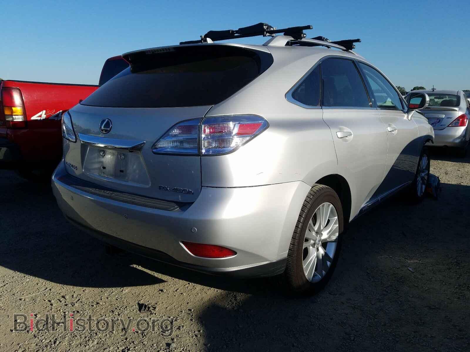 2010 LEXUS RX450 - VIN: JTJBC1BA3A2014747 - Фото 4