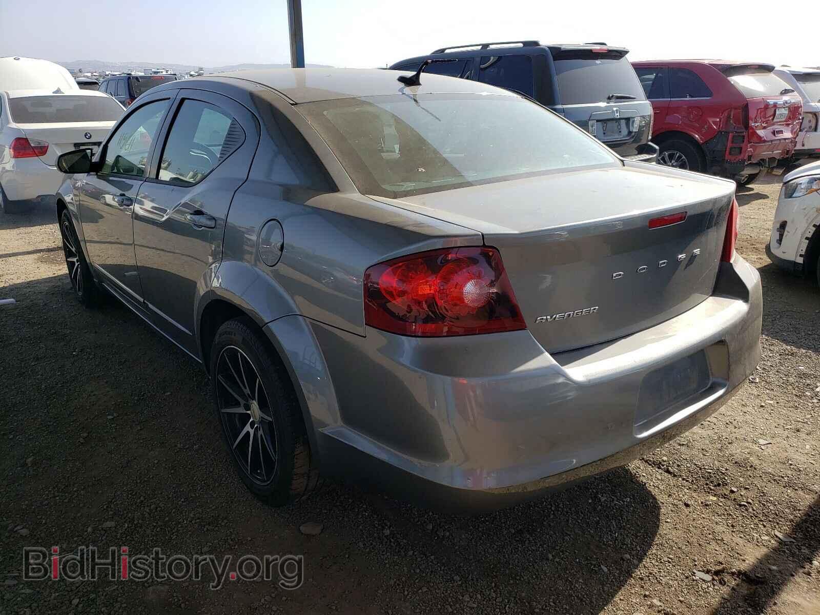2012 DODGE AVENGER - VIN: 1C3CDZABXCN322193 - Фото 3