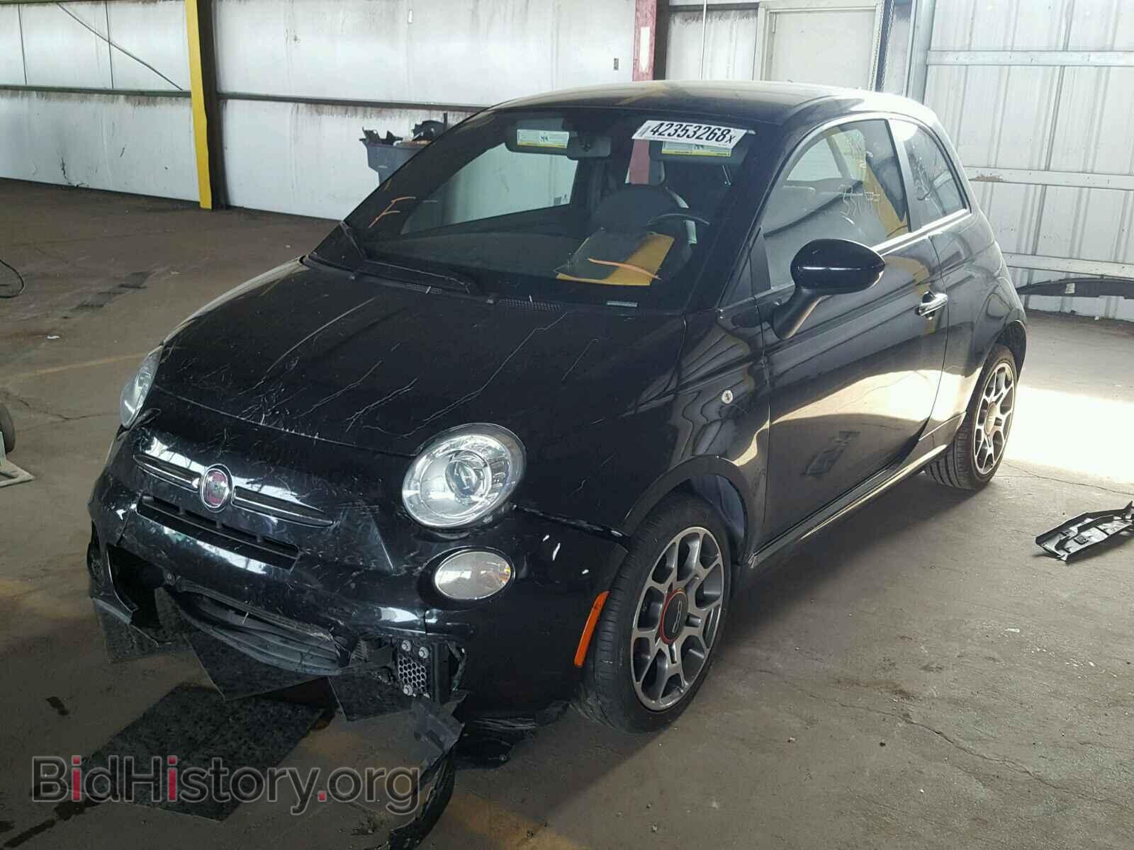 2012 FIAT 500 - VIN: 3C3CFFBR2CT201064 - Фото 2