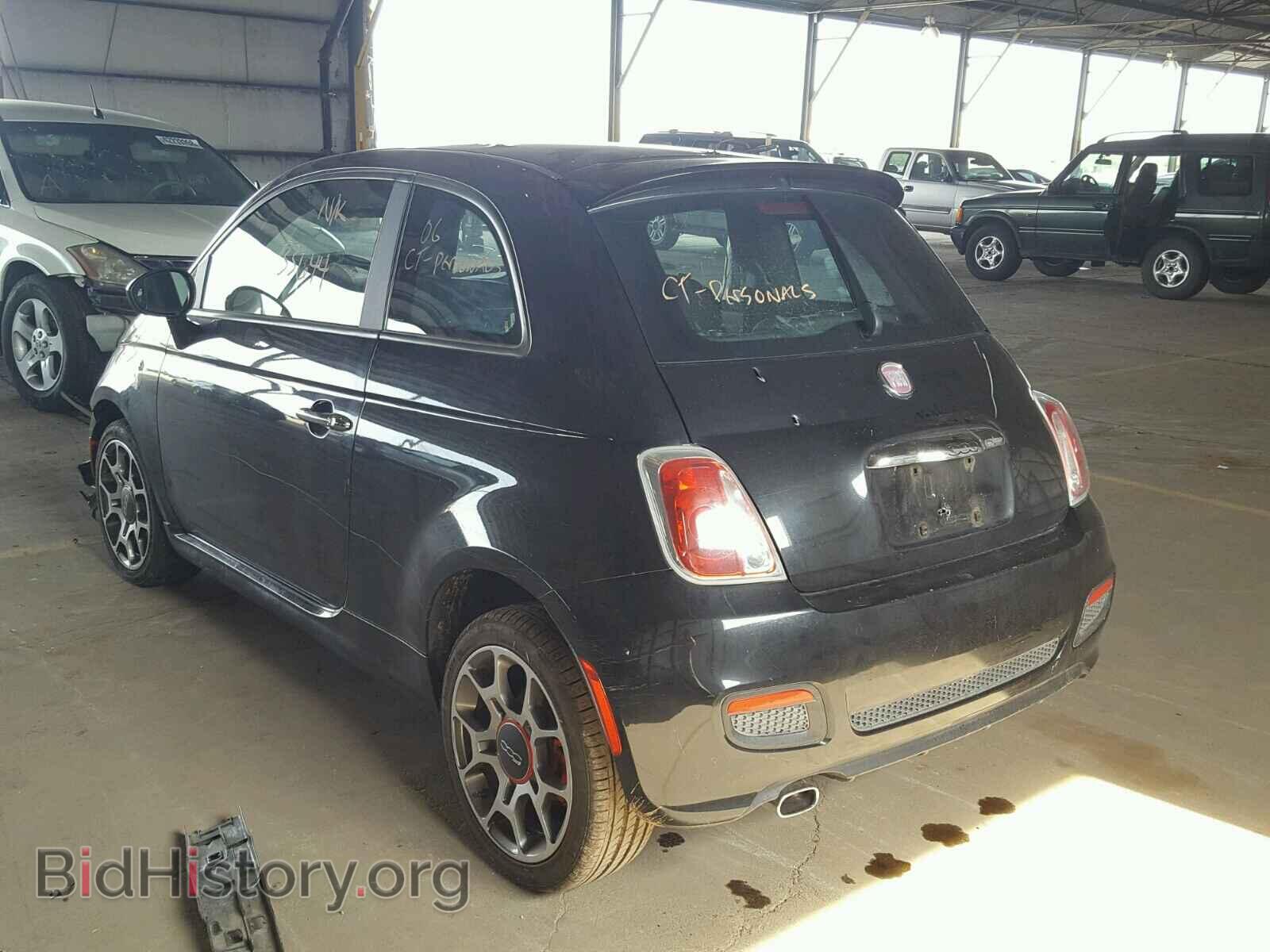 2012 FIAT 500 - VIN: 3C3CFFBR2CT201064 - Фото 3