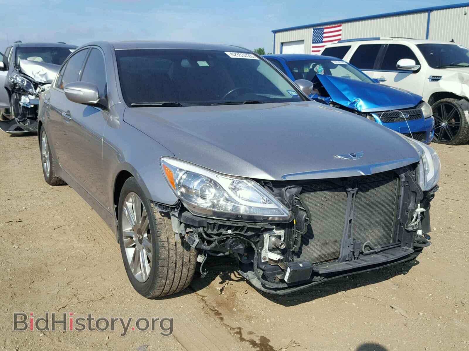 Photo KMHGC4DD4CU184362 - HYUNDAI GENESIS 2012