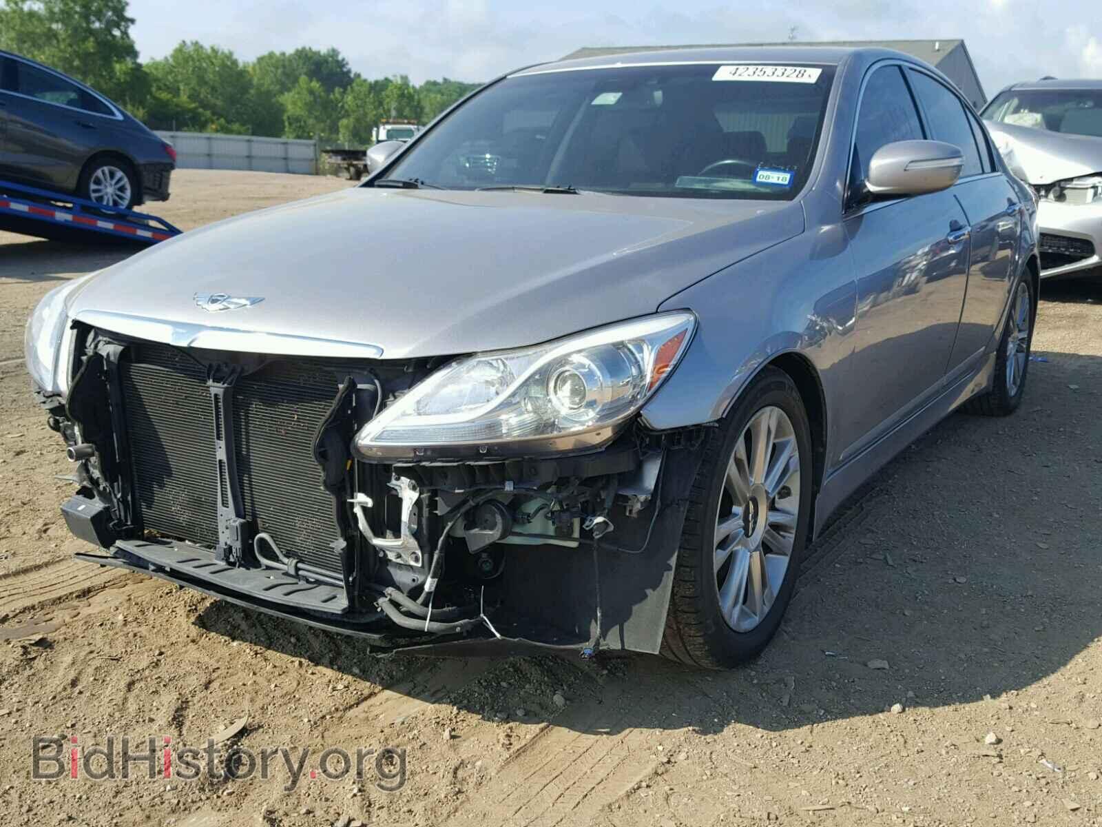 2012 HYUNDAI GENESIS - VIN: KMHGC4DD4CU184362 - Фото 2