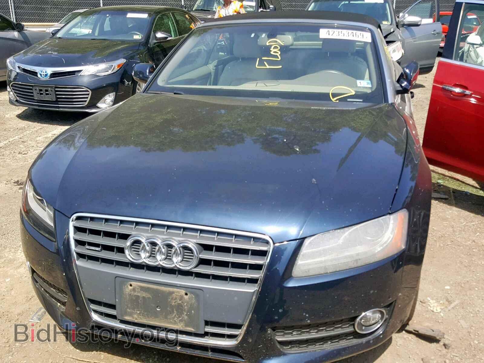 2011 AUDI A5 - VIN: WAUVFAFHXBN008343 - Фото 9