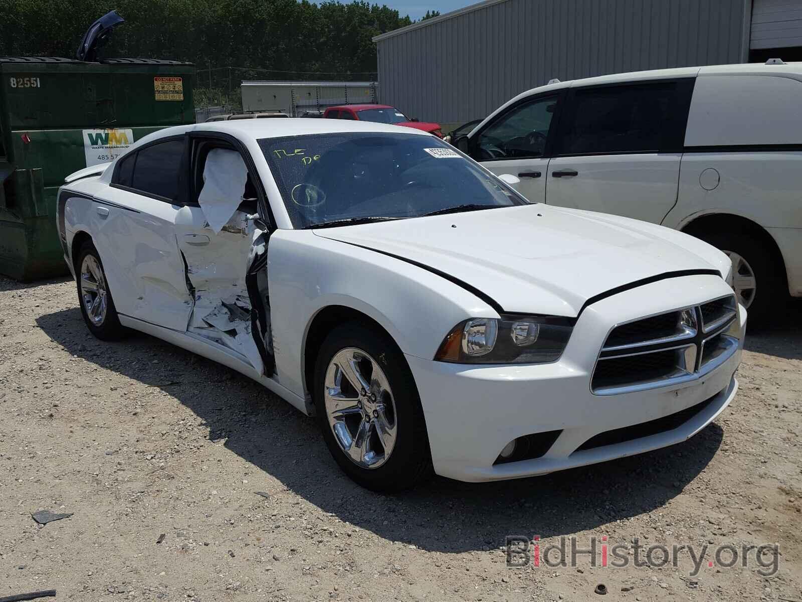 Photo 2C3CDXHG7DH592496 - DODGE CHARGER 2013