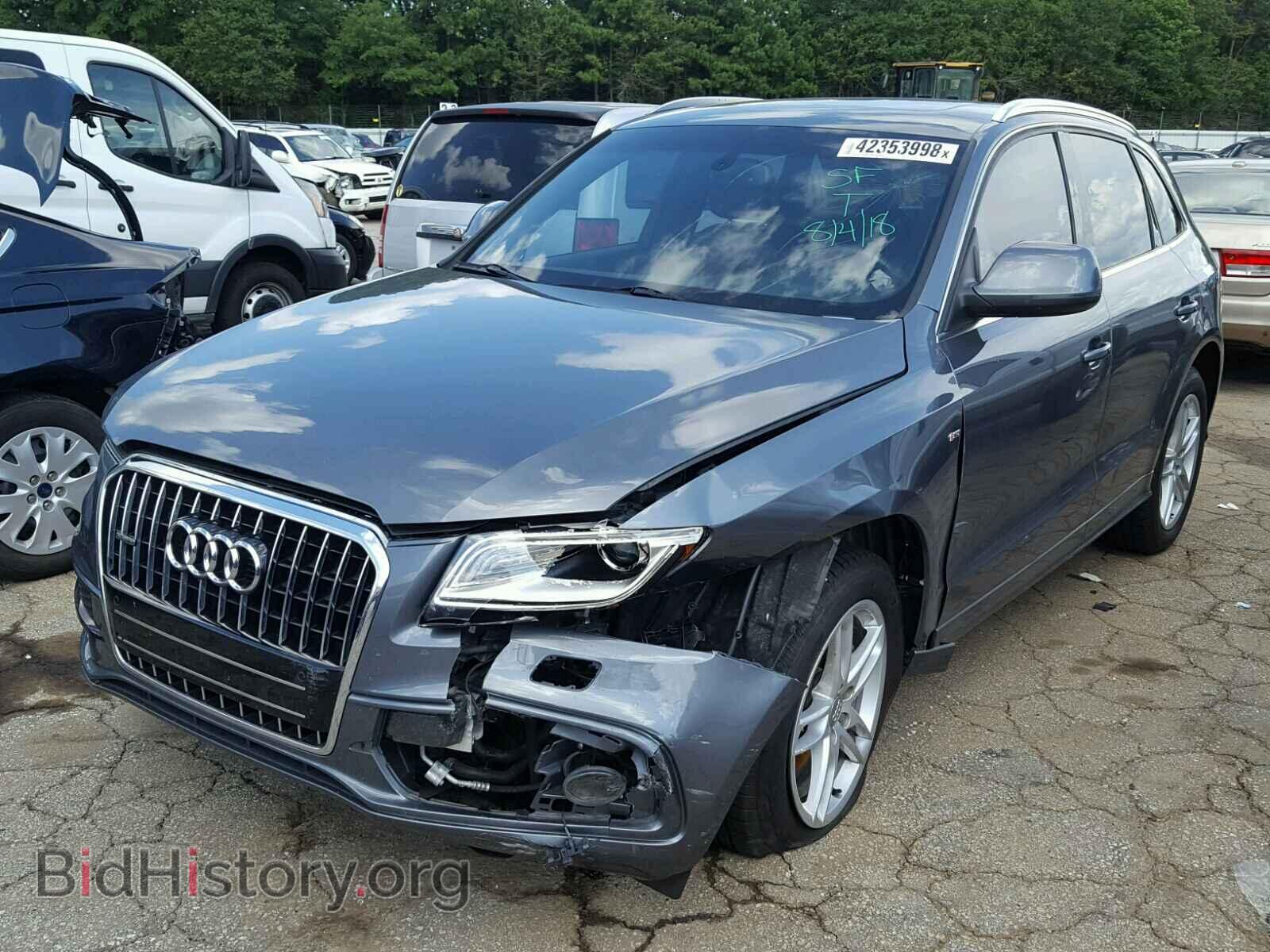 2013 AUDI Q5 - VIN: WA1DGAFP4DA073650 - Фото 2