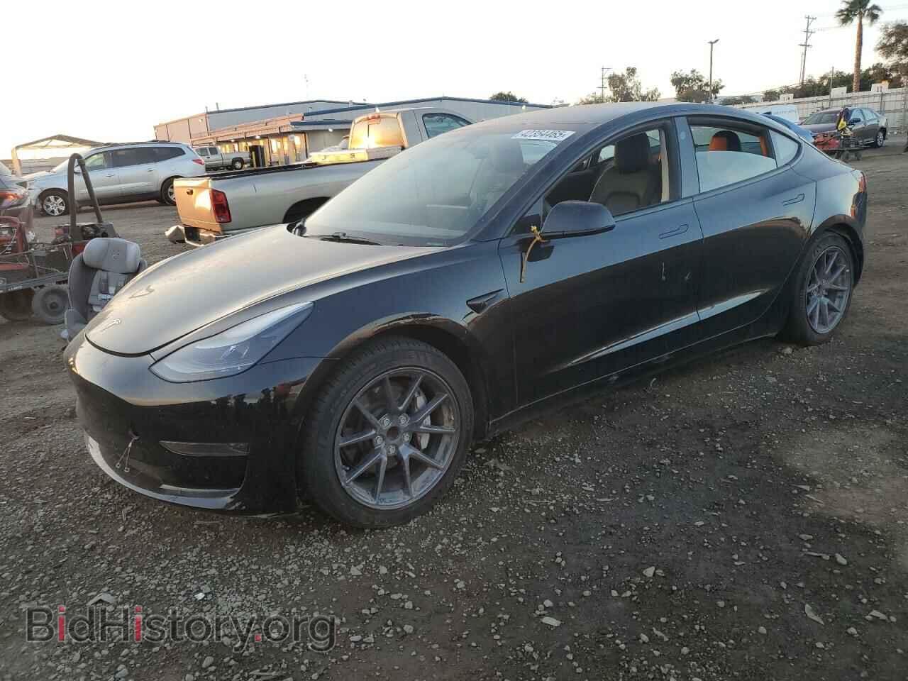 Photo 5YJ3E1EA9MF915068 - TESLA MODEL 3 2021