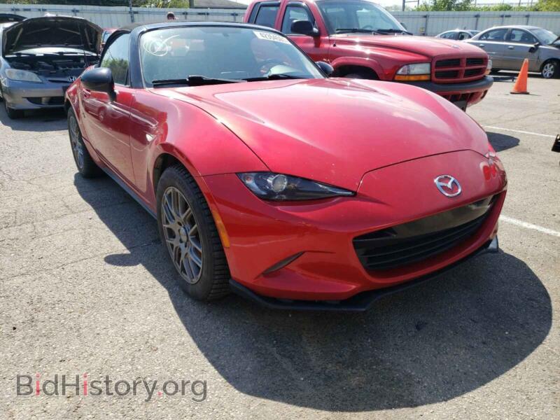 2017 Mazda MX5 MX-5 Miata (VIN JM1NDAC70H0124290) — фото 1 из 10, Copart, повреждение: бок