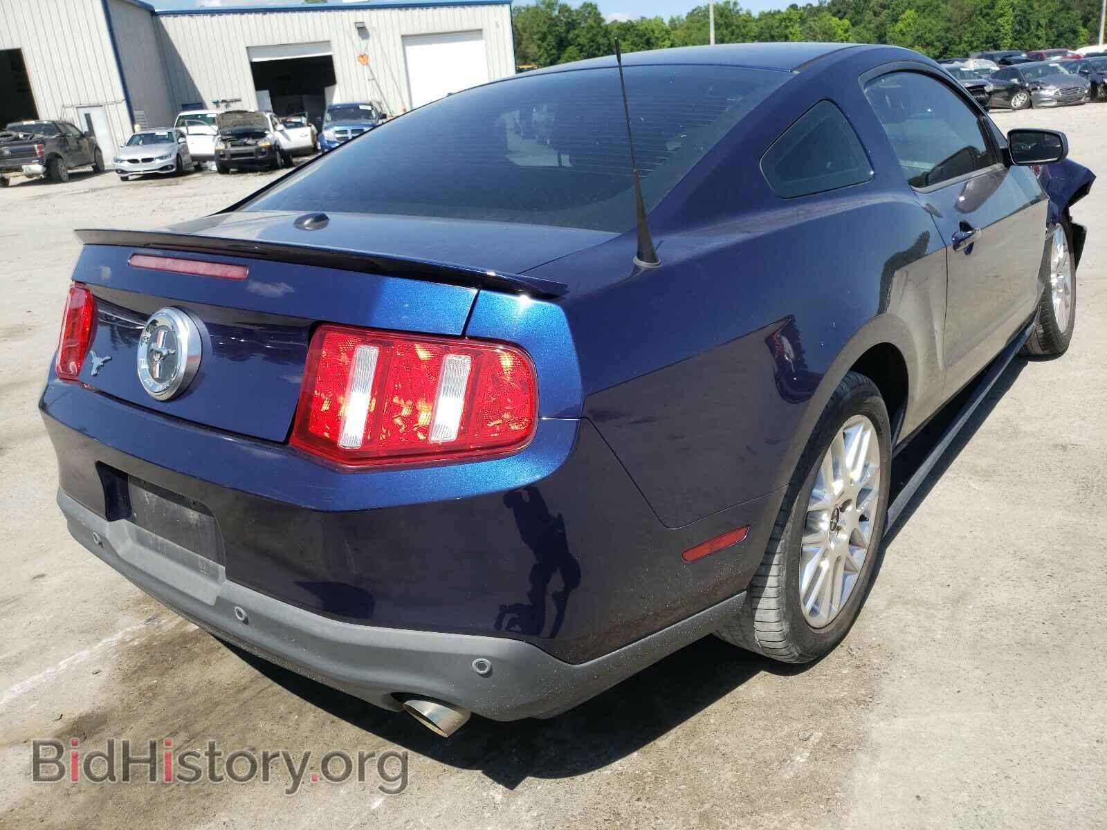 2012 FORD MUSTANG - VIN: 1ZVBP8AM1C5240179 - Фото 4