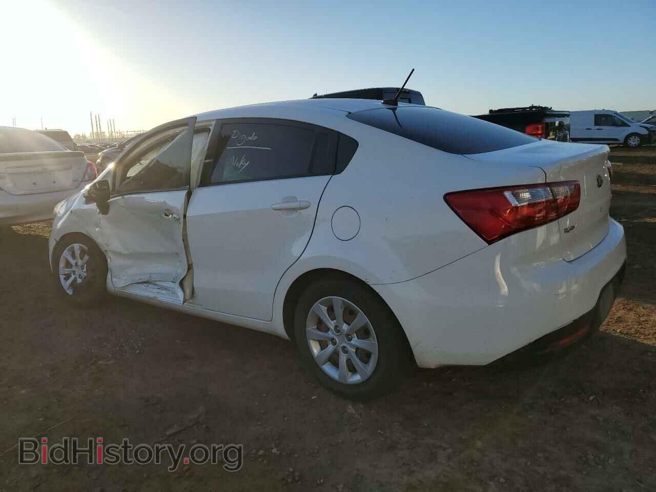 2013 KIA RIO - VIN: KNADM4A33D6225017 - Фото 2