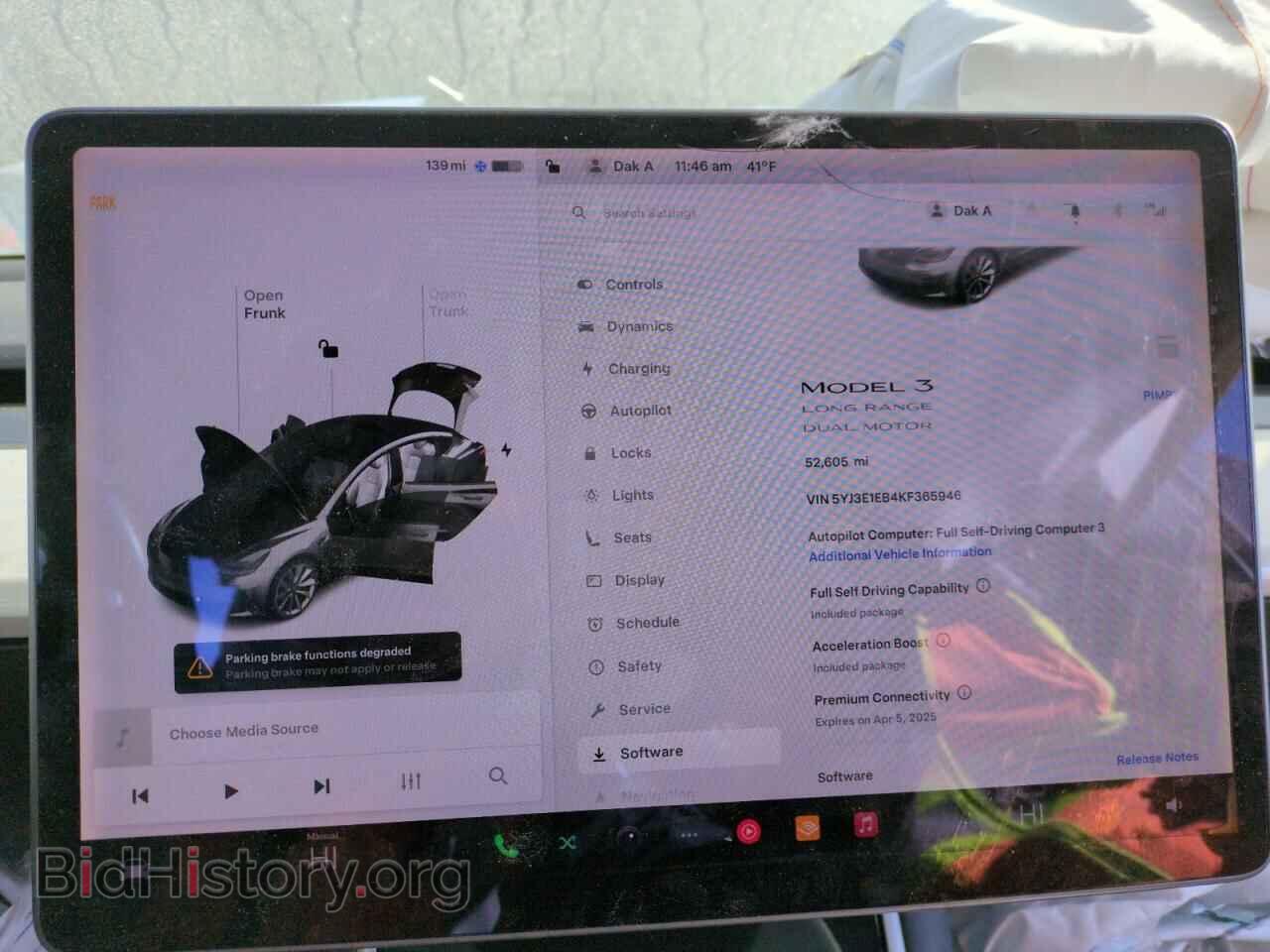 2019 TESLA MODEL 3 - VIN: 5YJ3E1EB4KF365946 - Photo 9