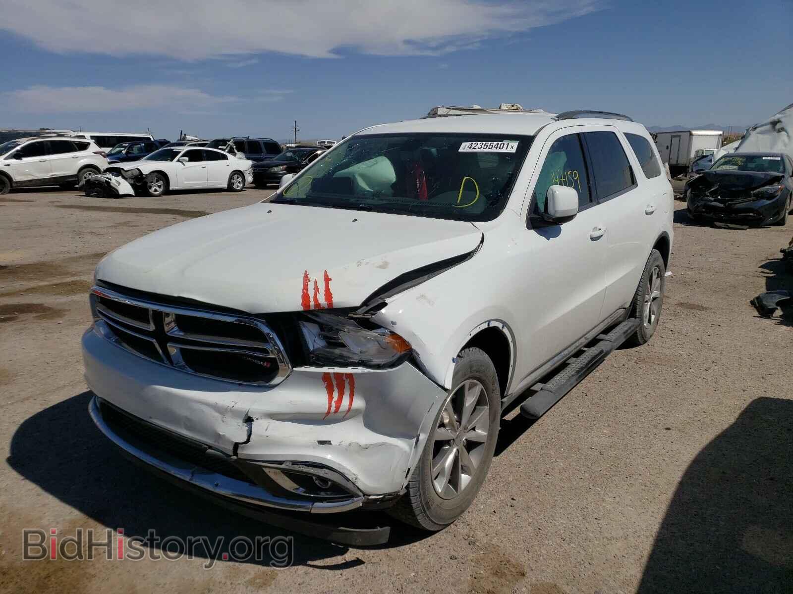 2014 DODGE DURANGO - VIN: 1C4RDJDG4EC349550 - Фото 2