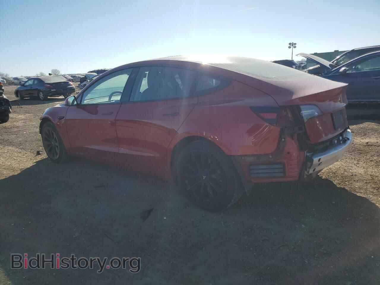 2022 TESLA MODEL 3 - VIN: 5YJ3E1EA2NF185392 - Фото 2