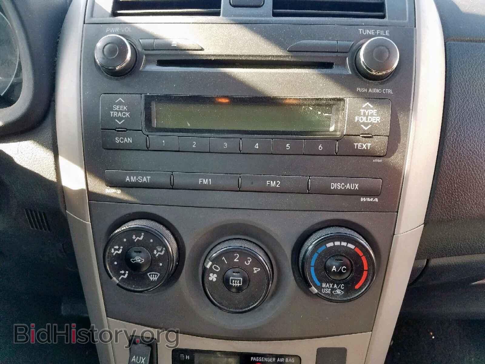 2010 TOYOTA COROLLA BA - VIN: 2T1BU4EE4AC475733 - Фото 9