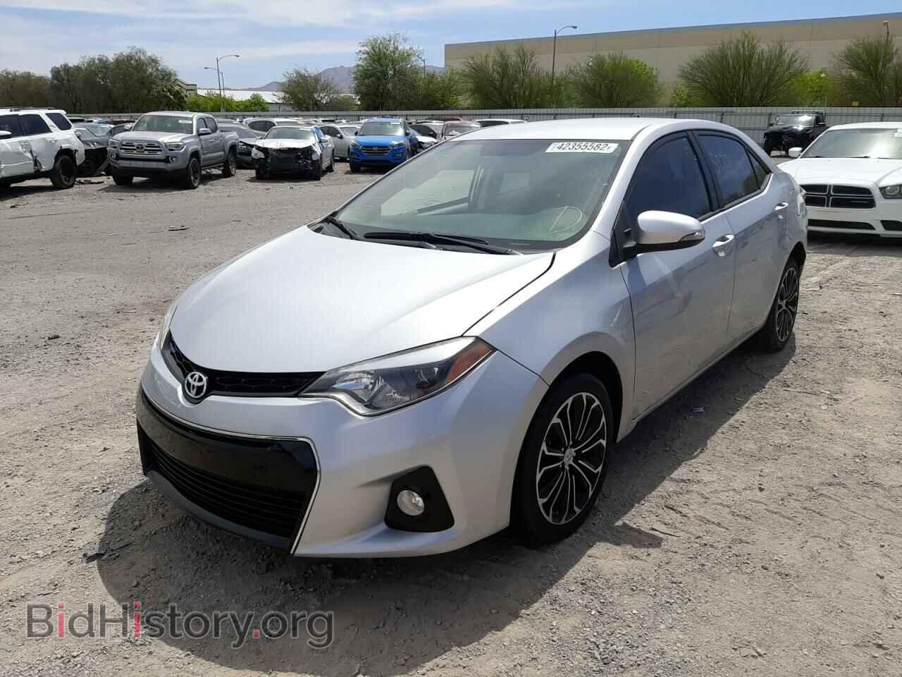 2014 TOYOTA COROLLA - VIN: 2T1BURHE9EC044867 - Фото 2