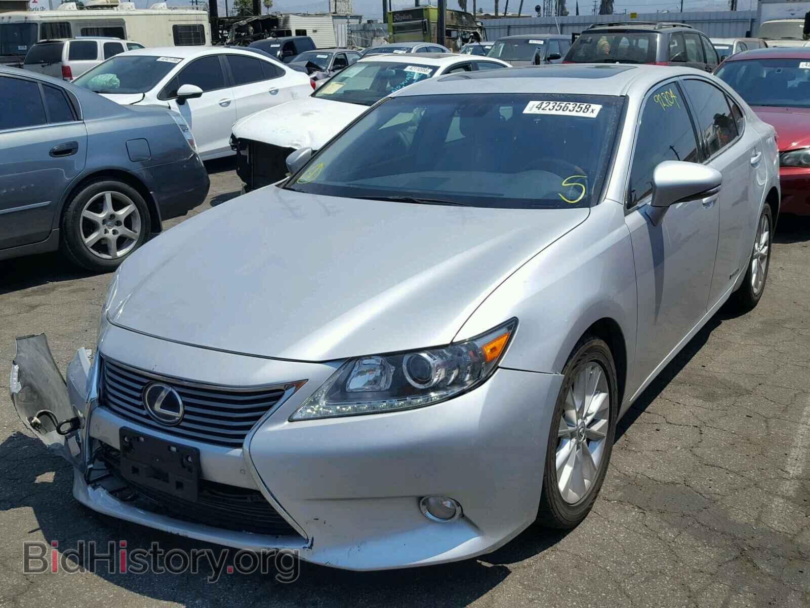 2013 LEXUS ES300 - VIN: JTHBW1GG2D2000378 - Фото 2