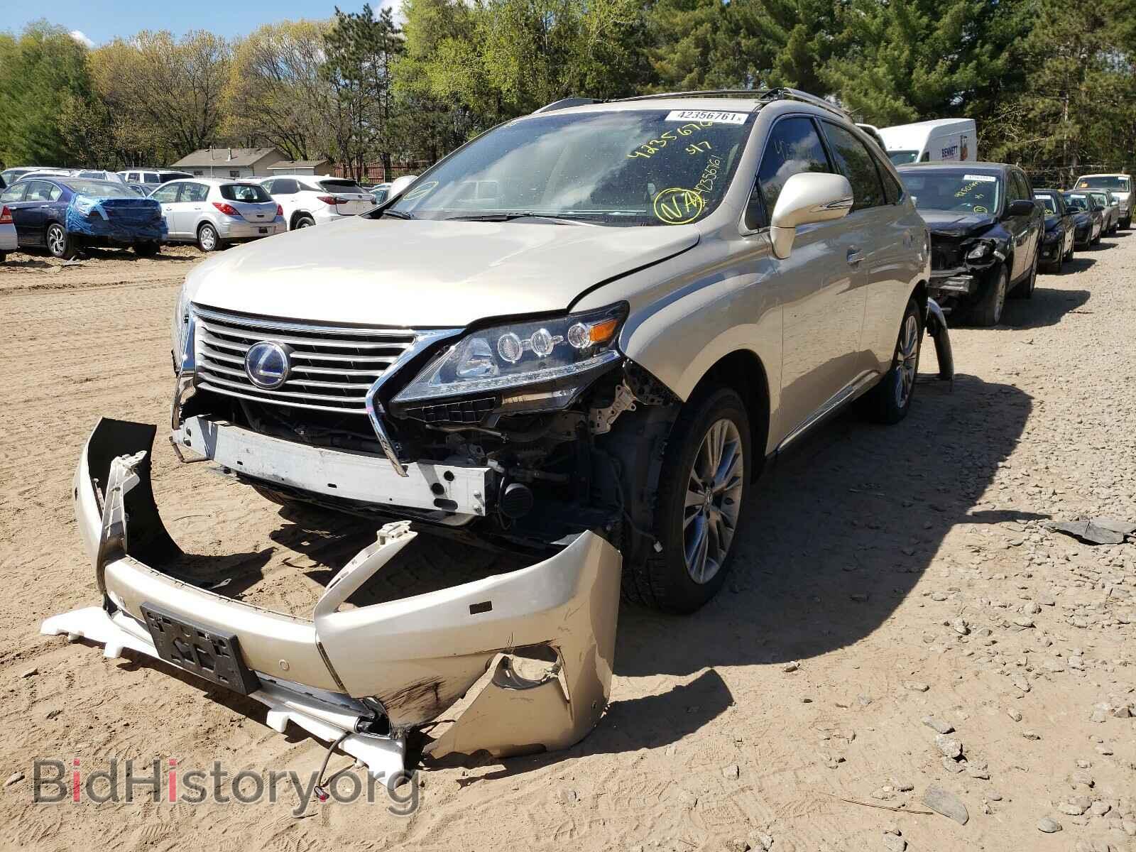 2013 LEXUS RX450 - VIN: JTJBC1BA8D2061356 - Фото 2