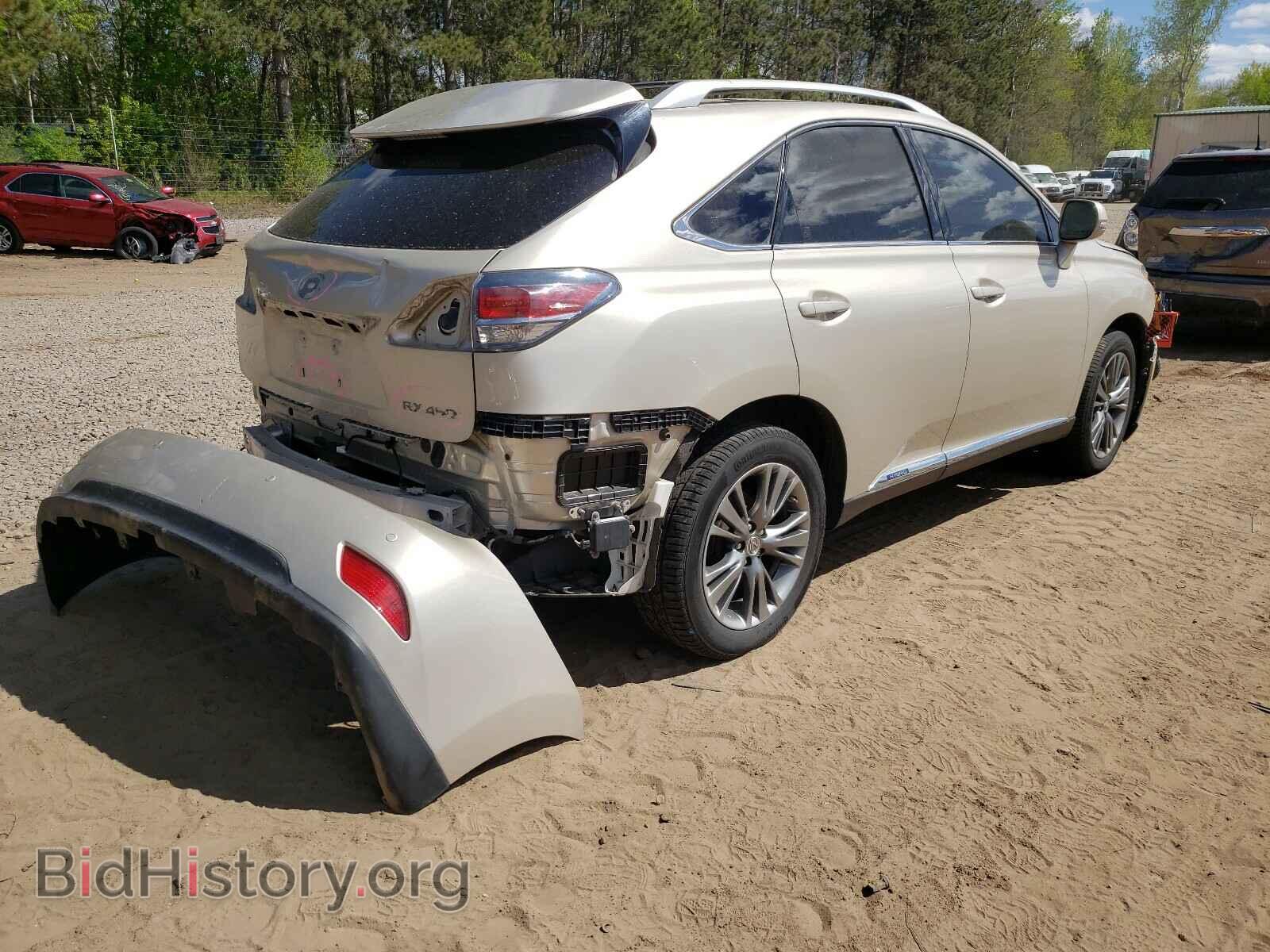 2013 LEXUS RX450 - VIN: JTJBC1BA8D2061356 - Фото 4