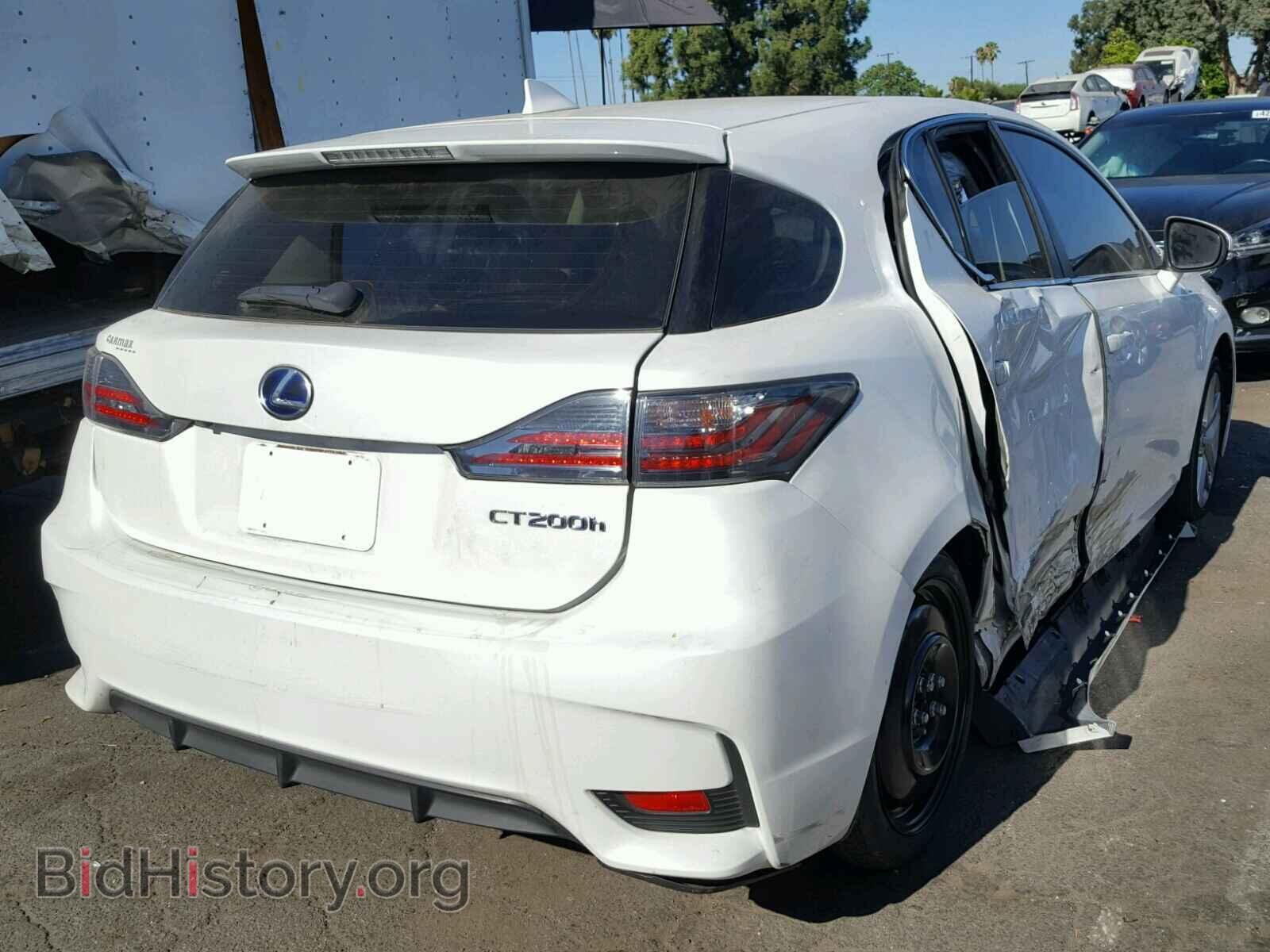 2014 LEXUS CT 200 - VIN: JTHKD5BH2E2181755 - Фото 4